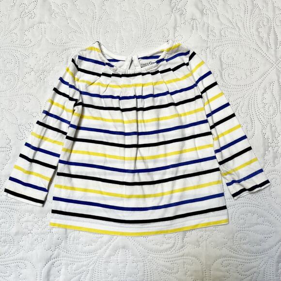 Gap Long Sleeve Striped Shirt Size 12-18m - Picture 2 of 4